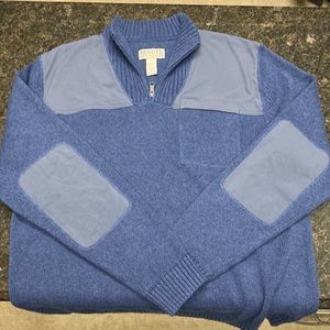 XL Tall Duluth Trading Co sweater. 80% Cotton, 20% Wool. “Ocean Blue” EUC!